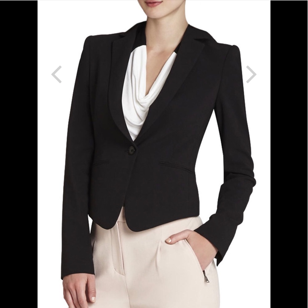 BCBGMaxazria Lazaro Black jacket Size XXS